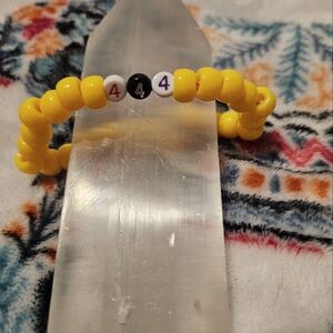 Angel Number 444 Beaded Bracelet